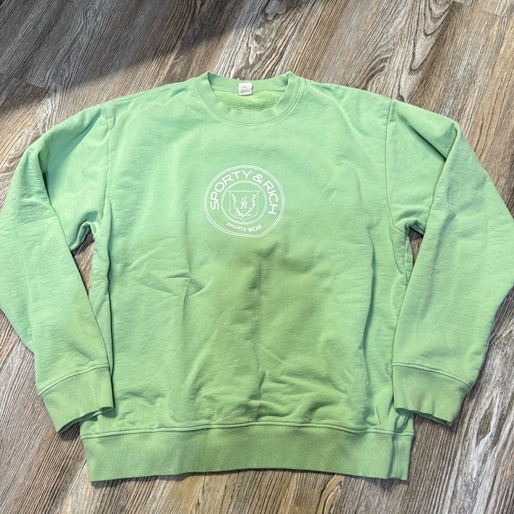 Sporty and Rich Crewneck Medium Green